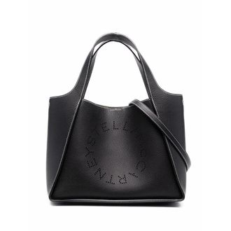 Stella McCartney Logo Perforated Tote Bag
