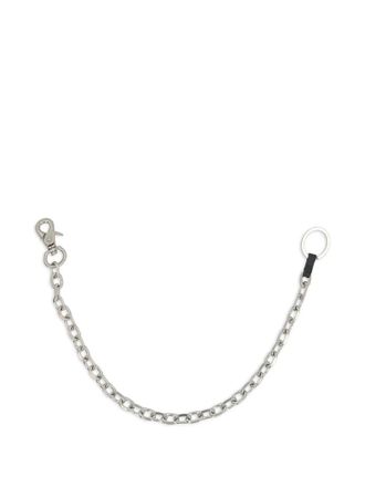 Our Legacy carabiner chain - men - Brass - One Size - Silver