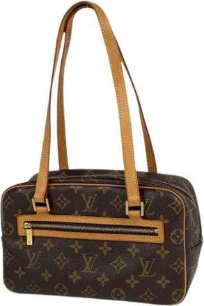 Louis Vuitton Pre-owned Shoulder Bags, female, Brown, Size: ONE SIZE Pre-owned Monogram Shoulder Bag