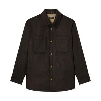 A.P.C. Veste Marcel - Jackets - Hombre - Marr&oacute;n - L