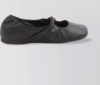 Loewe lambskin leather ballerina shoes