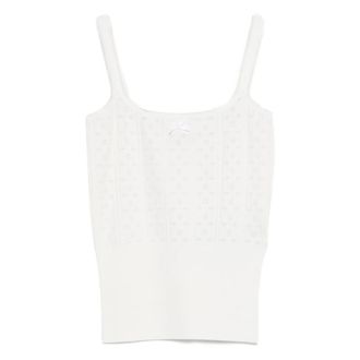 J.W.Anderson Ribbed-knit Tank Top