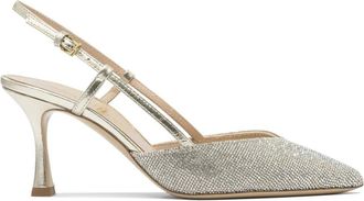 Ninalilou Pumps - Dames - Pumps - Grijs - 36 1/2 EU - Leer - Schoenen