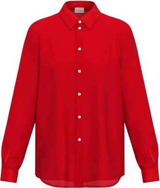 Marella Casual Shirt - Dames - Overhemden - Rood - XL - Overhemden