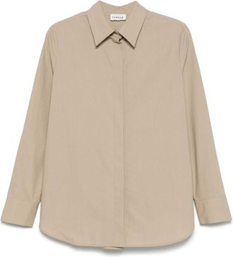 Parosh Beige Canyox shirt