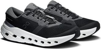 On Cloudrunner 3 Running Shoe in Black/ivory at Nordstrom, Size 6.5