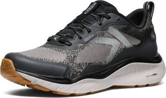 Keen Womens Leiki Waterproof Shoes In Black/steel Gray