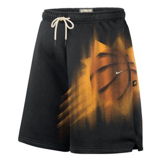 Nike Phoenix Suns Standard Issue Fleece Shorts Black White IQ1534-010