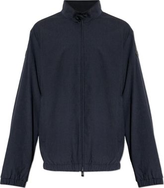 Moncler Bonavent Jacket - Heren - Zomerjassen - Zwart - M - Leer - Jassen