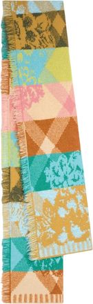 Dries Van Noten Mati Fringed Patchwork Scarf