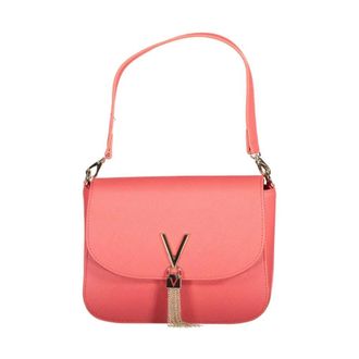 Valentino Handbags, female, Pink, Size: ONE SIZE Shoulder Bag with Tassel Detail