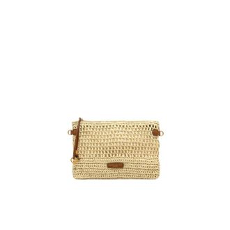 Gianni Chiarini Dames, Tassen, Beige, Maat: ONE Size Leer