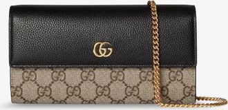 Gucci Borsa a tracolla GG Marmont in pelle e tessuto GG Supreme - GUCCI - gender_Woman