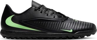 Nike Phantom 6 platte voetbalschoenen voor volwassenen (unisex) (Zwart, Groen)