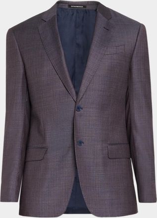 Emporio Armani Men & apos;s Notch Lapel Blazer