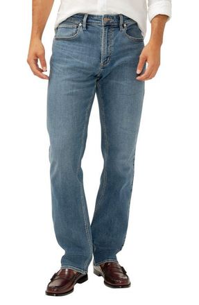 Silver Jeans Co Grayson Classic Straight Leg Jeans in Indigo at Nordstrom, Size 40 X 34