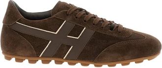 Hogan H693 Sneakers - Dames - Sneakers - Bruin - 37 EU - Leer - Schoenen