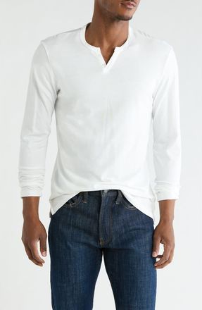 Joe's Cotton Henley in White at Nordstrom Rack, Size Xx-Large