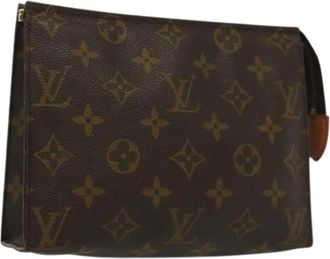 Louis Vuitton Pre-owned Clutches, female, Brown, Size: ONE SIZE Pre-owned Canvas louis-vuitton-bags