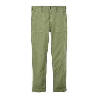 Filson Straight Jeans, male, Green, Size: W36 Field Supply Pants