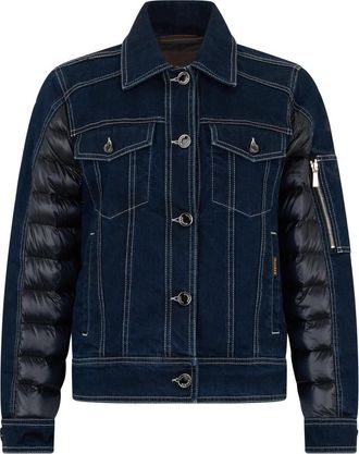 Moorer Denim Jacket - Dames - Spijkerjassen - Blauw - XS - Denim - Jassen