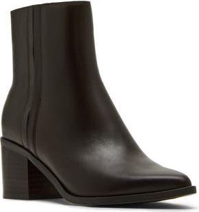 Blondo Brenna Waterproof Pointed Toe Bootie in Java Leather at Nordstrom Rack, Size 7.5