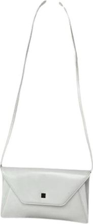Givenchy Pre-owned Cross Body Bag - Dames - Vintage Schoudertas - Wit - ONE Size - Leer - Vintage