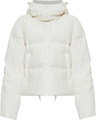 Lacoste Chaqueta de Plumas con Capucha - Jackets - Mujer - Blanco - M