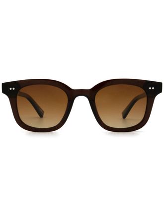 Chimi Eyewear Occhiali da sole squadrati - Marrone