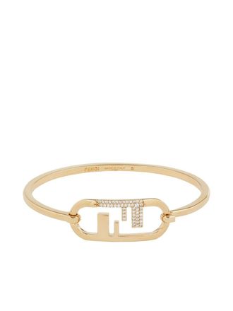 Fendi Bracciale con decorazione - Oro