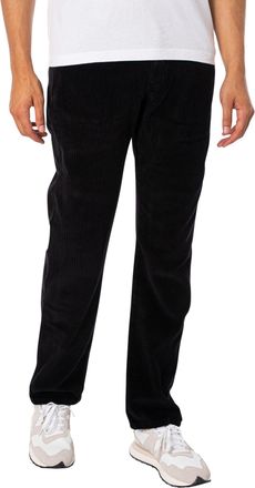 Lois Jeans Nieuwe Dallas Jumbo Cord Jeans, Zwart