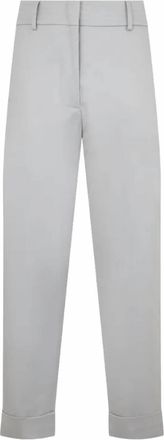 Moorer Womens Sabrina Tailored Trouser In Latte