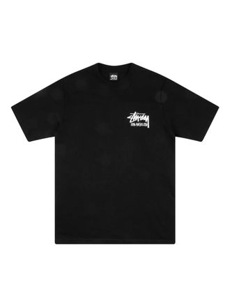 Stüssy logo T-shirt - men - Fabric - M - Black