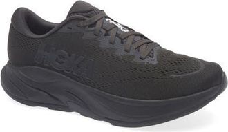 Hoka One One Rincon 4 Running Shoe in Black /Black at Nordstrom, Size 10.5