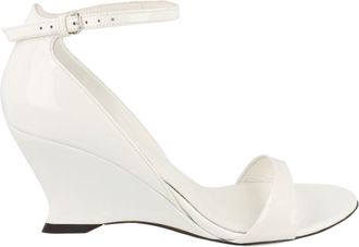 Ferragamo Vidette Patent Leather Wedge Sandals