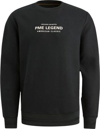 PME Legend Heren, Sweatshirts & Hoodies, Blauw, Maat: XL Katoen