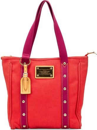 Louis Vuitton Borsa tote Antigua Cabas MM 2005 - Rosso