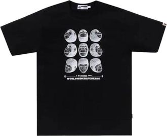 A Bathing Ape Polygon Ape Head Tee Black 1K70-109-006-BLACK