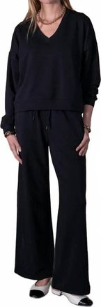 Anonym Apparel Nora Sweatshirt Pants In Noir