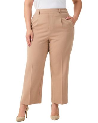 Nic+Zoe Nic+Zoe Plus Avenue Summer Wide Leg Crop Trouser
