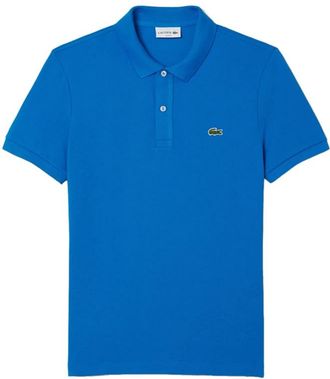 Lacoste Slim Fit L.12.12 Piqu&eacute; Polo Shirt - Heren - Polos - Blauw - S - Katoen - Tops