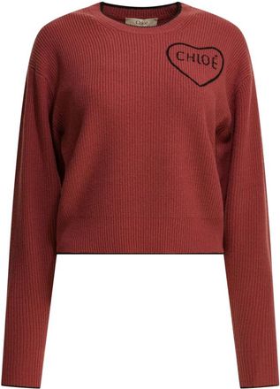 Chlo&eacute; Truien - Dames - Ronde hals truien - Roze - S - Truien & Vesten