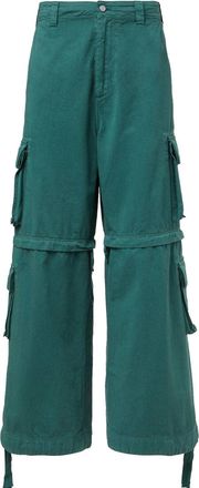 ERL Unisex Zip-off Cargo Pants Woven