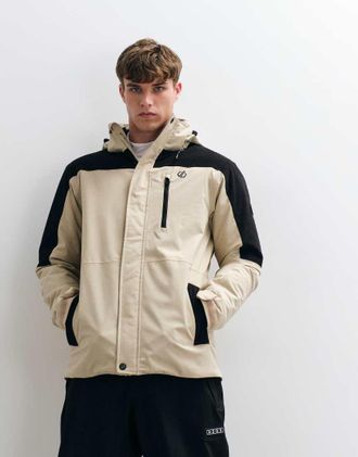 Dare 2B giacca impermeabile isolante firn in bianco pepe nero
