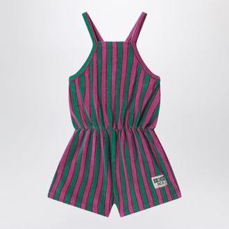 Bobo Choses striped terry jumpsuit