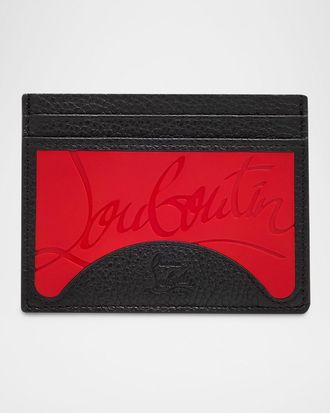 Christian Louboutin Mens Kios Red Sole Empire Card Case