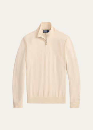 Polo Ralph Lauren Cashmere Quarter-Zip Sweater