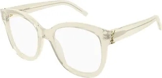 Saint Laurent Ladies Black Square Eyeglass Frames SLM97 009