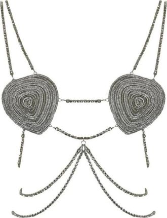 Patrizia Pepe Accessoires, Dames, Wit, ONE Size, Beugel BH