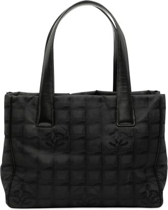 Chanel Borsa tote New Travel Line in nylon 2003-2004 - Nero